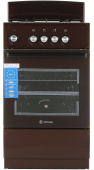 Газовая плита De Luxe 5040.48Г (Щ) 014 коричневый