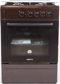 Комбинированная плита VESTA Bergamo VGG 10-G Коричневый ГКдух Ex